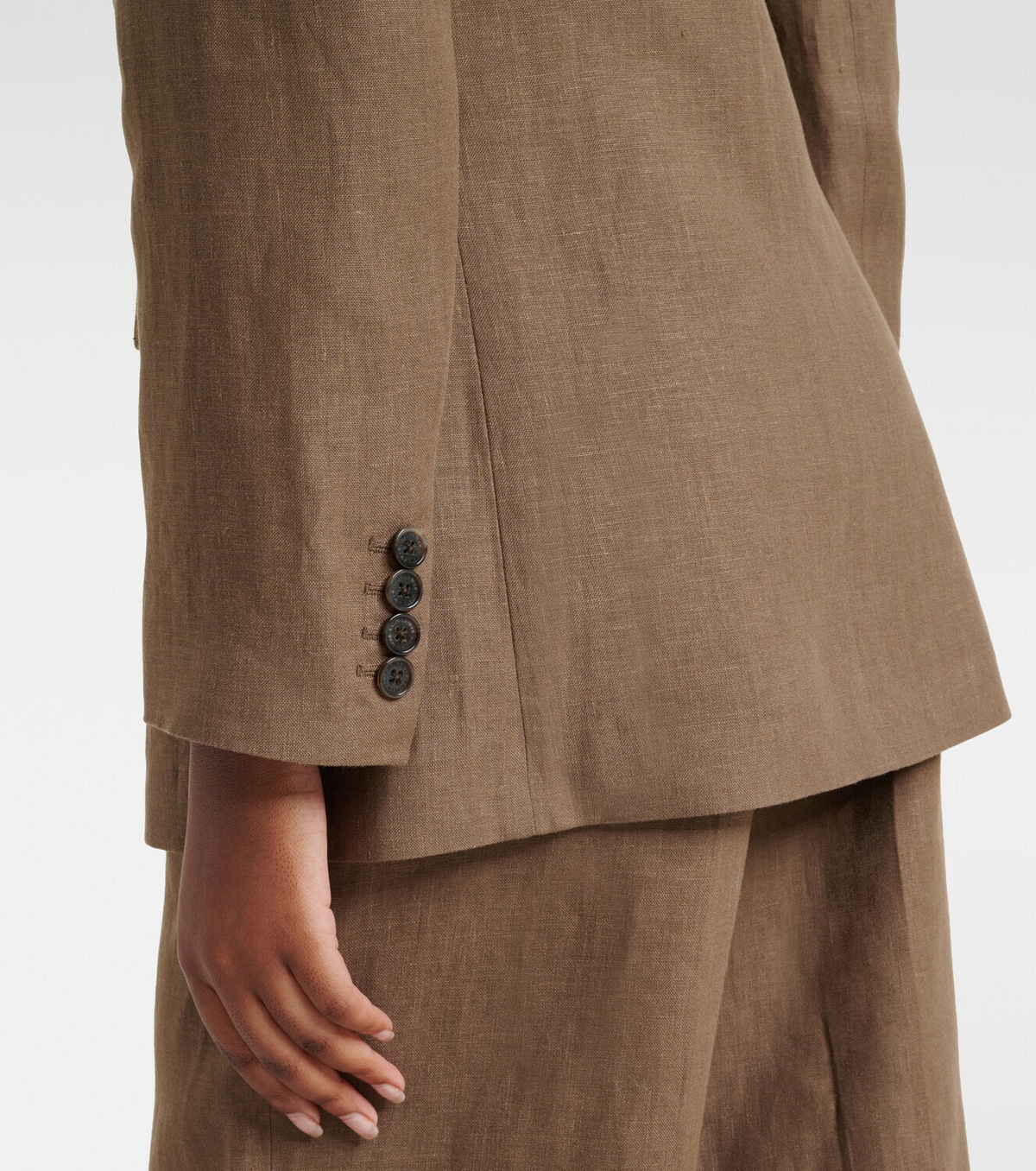 Ralph Lauren Collection Marcy linen blazer
