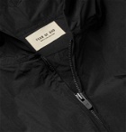 Fear of God - Oversized Logo-Print Nylon Hooded Raincoat - Black