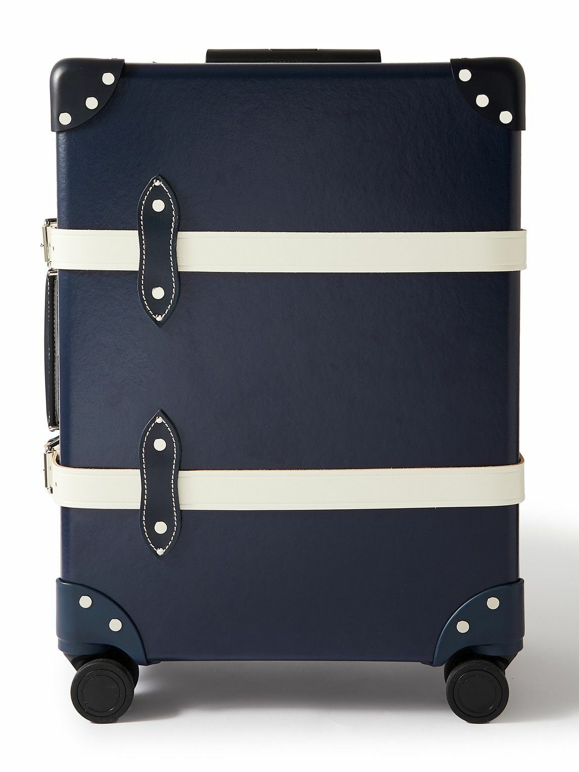 Photo: Globe-Trotter - Centenary Leather-Trimmed Carry-On Suitcase