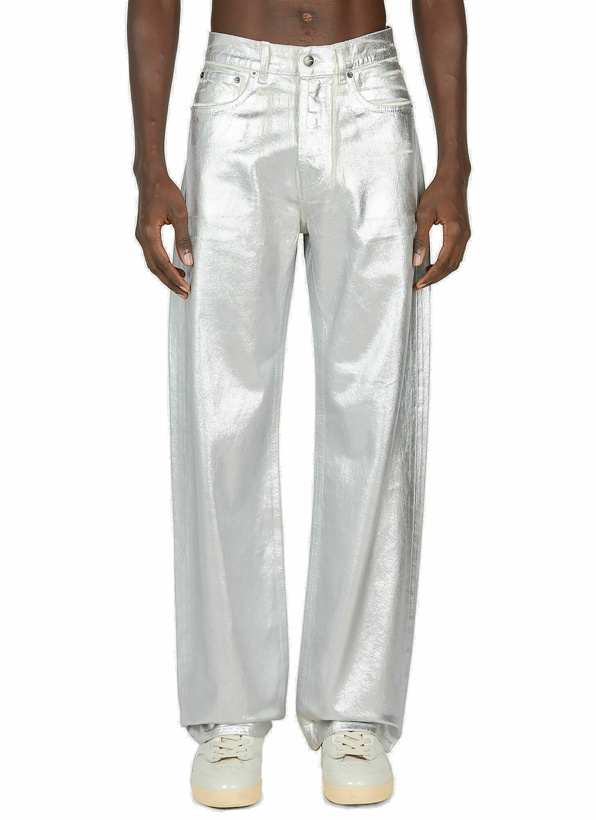 Photo: Jacquemus - Le De-Nimes Suno Pants in Silver