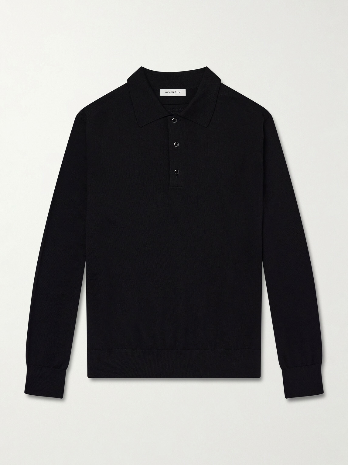 Givenchy - Wool Polo Sweater - Black