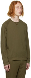 Paul Smith Khaki Raglan Long Sleeve T-Shirt