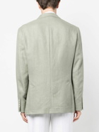 BRUNELLO CUCINELLI - Linen-blend Single-breasted Blazer Jacket