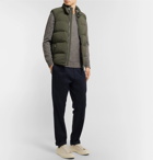 Orlebar Brown - Aidey Quilted Stretch-Nylon Down Gilet - Men - Green