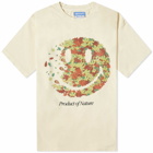MARKET Men's Smiley Product Of Nature T-Shirt in Ecru