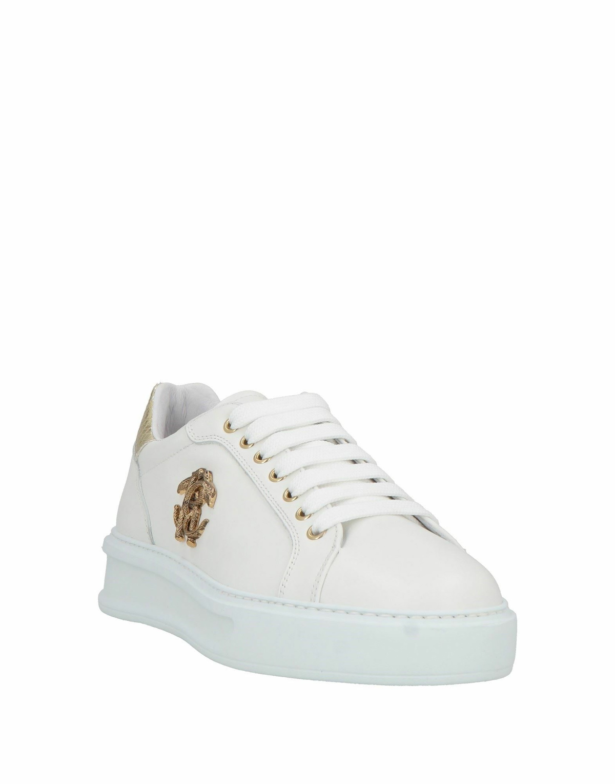 Roberto Cavalli Womens Sneakers in White
