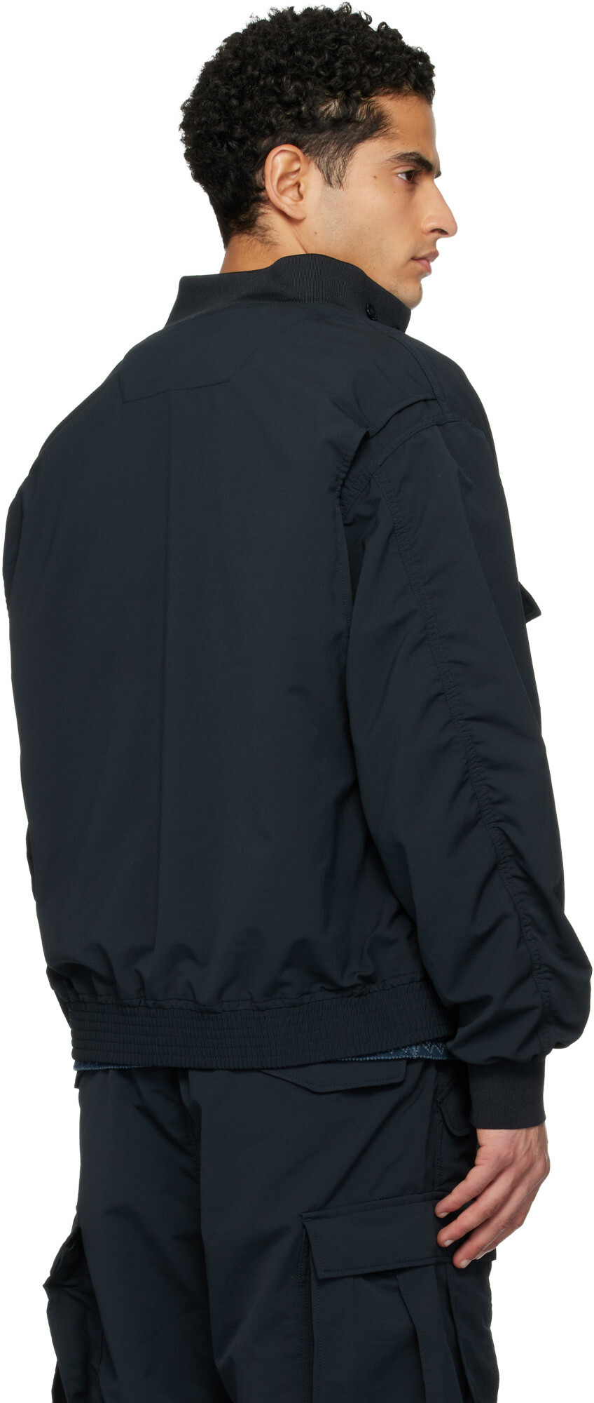 nanamica Navy ALPHADRY Field Jacket