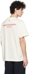 Wooyoungmi Off-White Logo T-Shirt