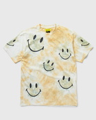 Market Smiley Shibori Dye Tee Yellow - Mens - Shortsleeves