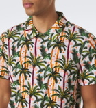 Vilebrequin Charli printed cotton-blend terry shirt