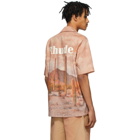 Rhude Brown Cactus Shirt