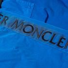 Moncler Men's Taped Seam Logo Short in Blue