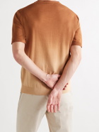 ALTEA - Dégradé Cotton T-Shirt - Orange