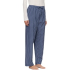 Tekla Navy Fine Twill Pyjama Pants