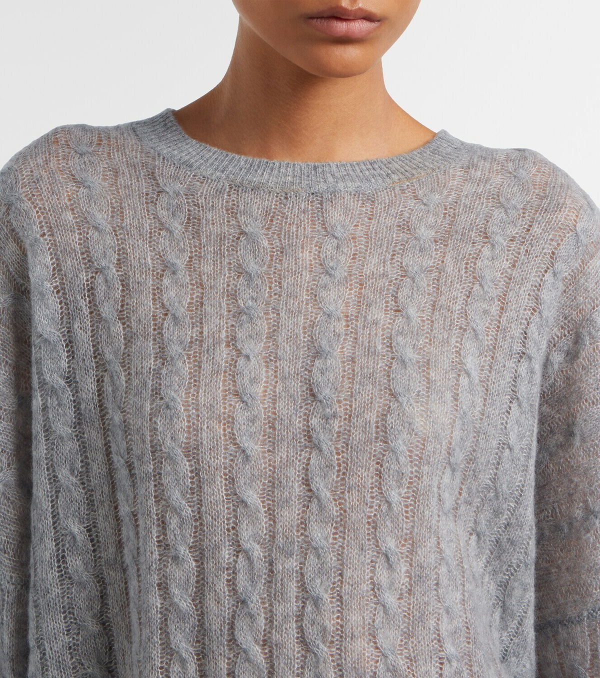 Lisa Yang Amabel cable-knit cashmere and silk sweater