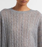 Lisa Yang Amabel cable-knit cashmere and silk sweater
