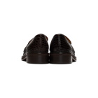 Martine Rose Brown Croc Loafers