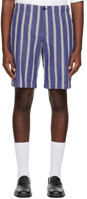 Photo: ASPESI Blue Bermuda Shorts