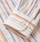 Etro - Slim-Fit Striped Cotton-Blend Shirt - White