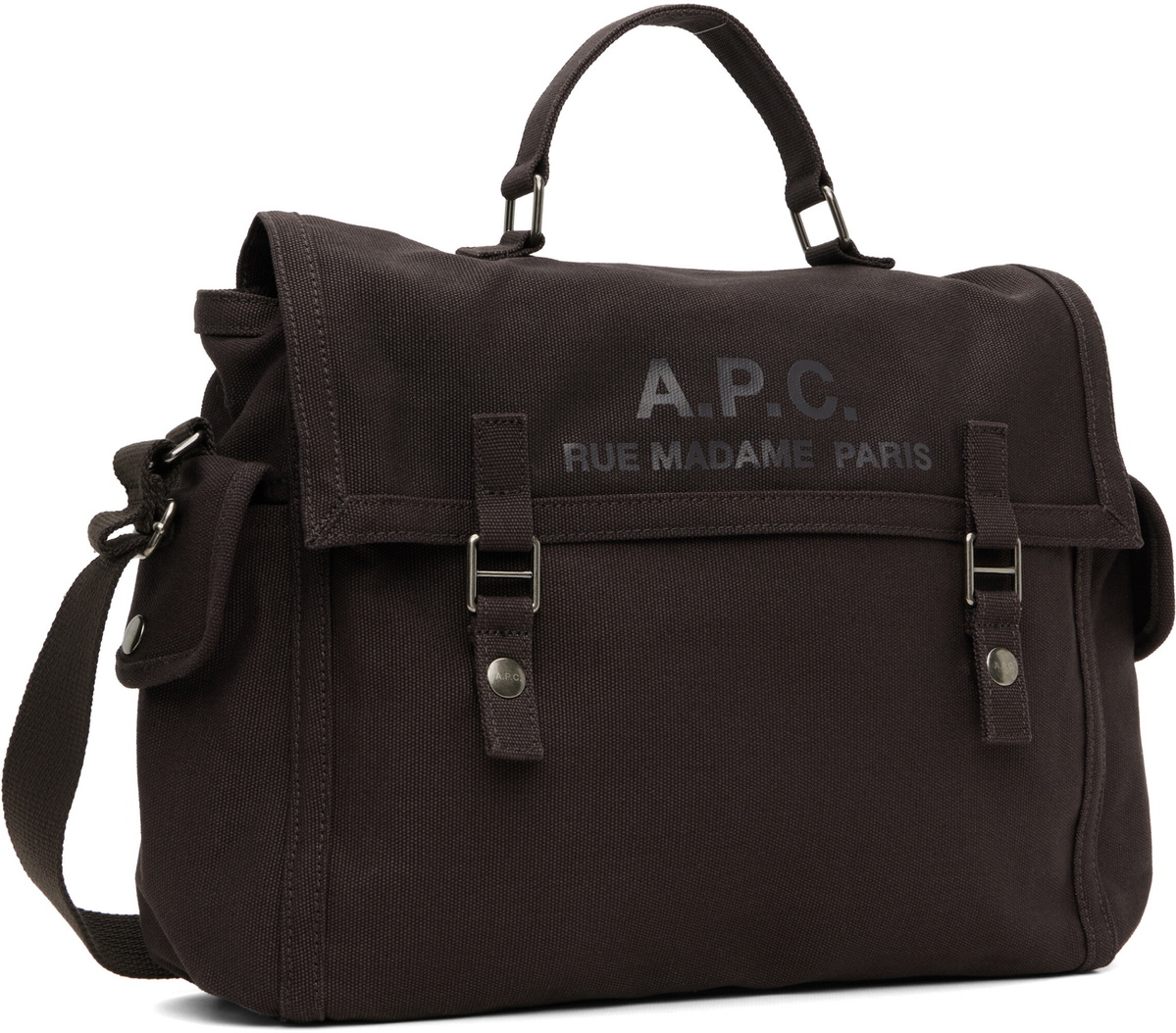 A.P.C. Brown Recuperation Messenger Bag