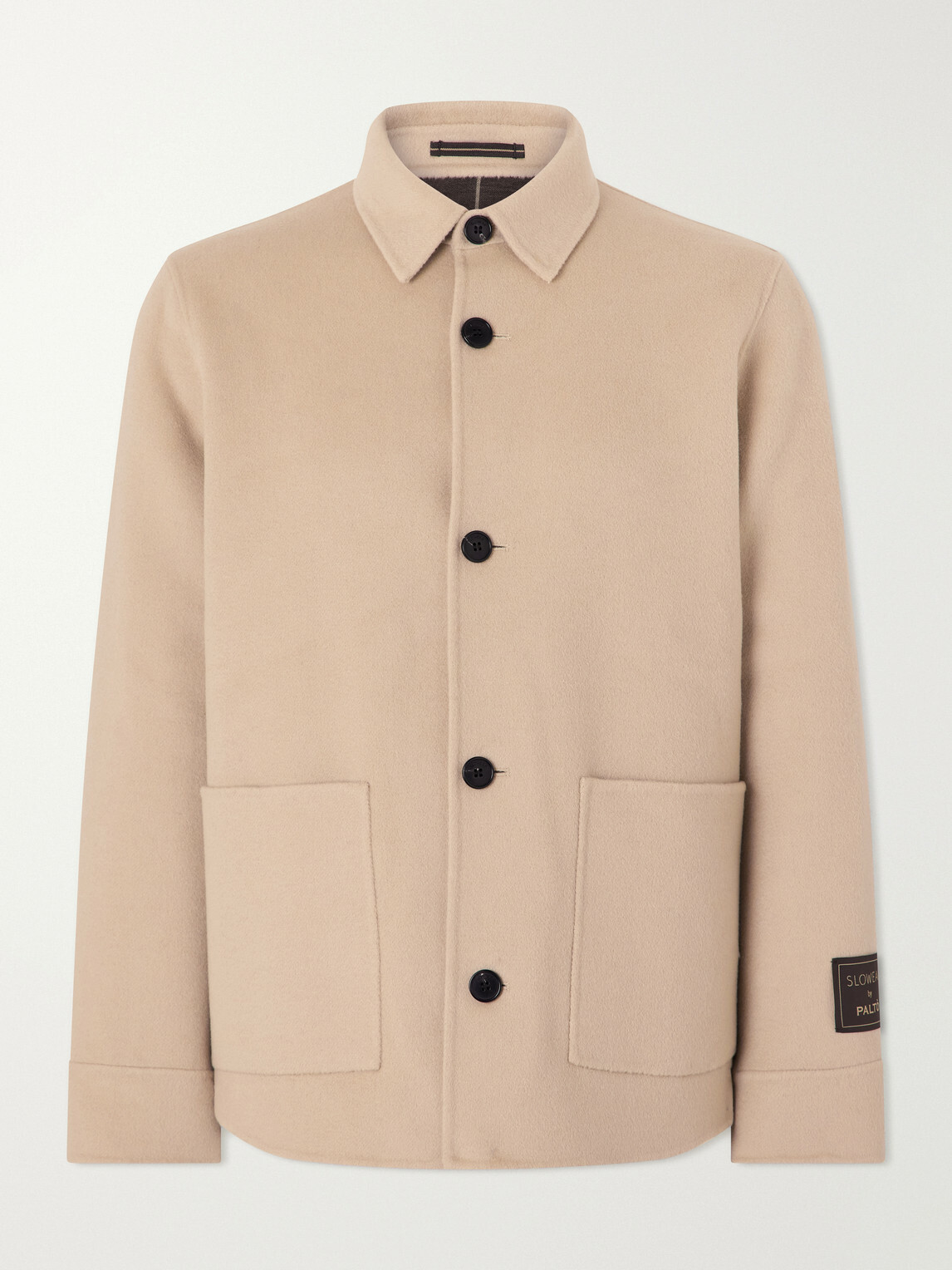 Slowear - Felted Wool-Blend Blouson Jacket - Neutrals