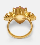 Oscar de la Renta Crystal-embellished ring