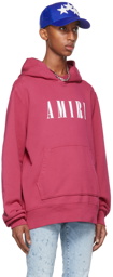 AMIRI Pink Core Logo Hoodie