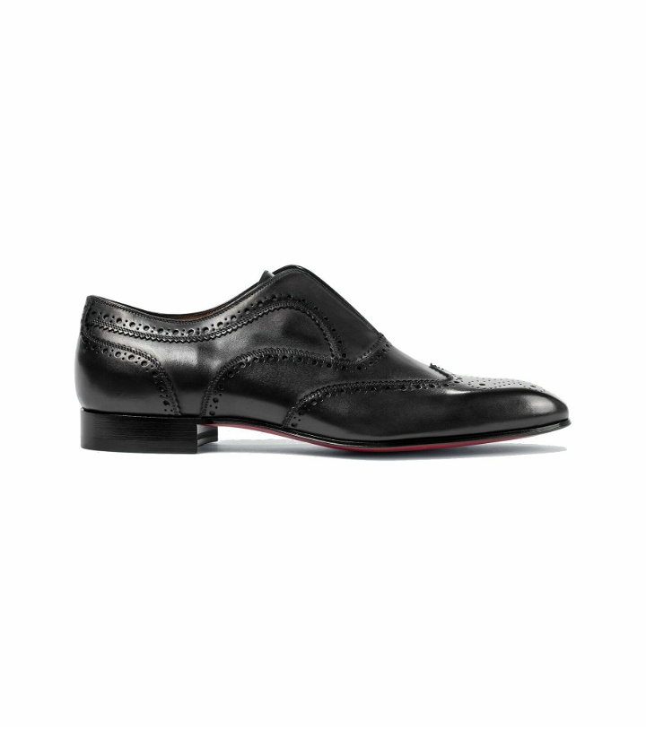 Photo: Christian Louboutin - Platerboy flat Derby shoes