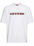 GUCCI Logo Detail Heavy Cotton T-shirt