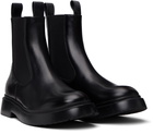 Proenza Schouler Black Bank Chelsea Boots