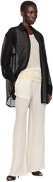 Ludovic de Saint Sernin Black Button Shirt