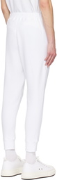 Dsquared2 White 'Be Icon' Ski Lounge Pants