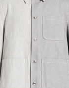 Thom Browne Mens Denim outerwear in Grey