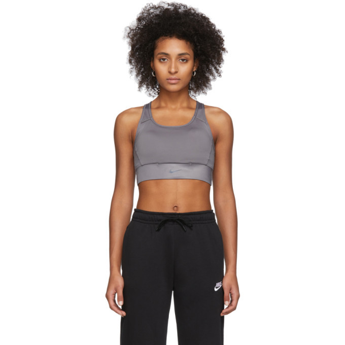 Photo: Nike Grey Swoosh Pocket Bra