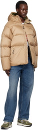 Carhartt Work In Progress Tan Toronto Puffer Jacket