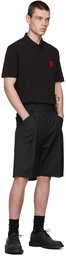 Hugo Black Relaxed Trouser Shorts