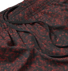 Under Armour - Printed HeatGear and Mesh Shorts - Men - Red