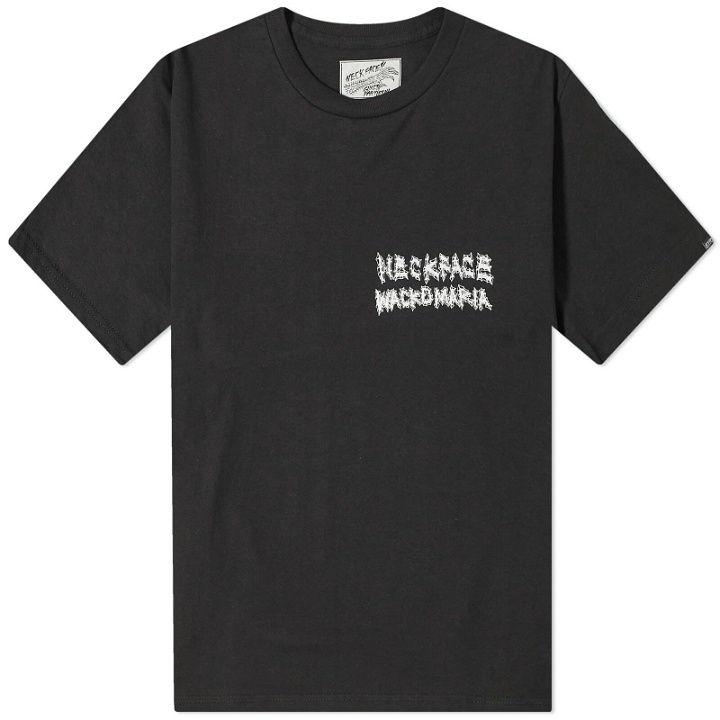 Photo: Wacko Maria Men's x Neckface Type 3 T-Shirt in Black