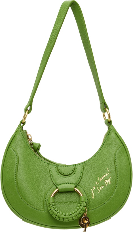 Photo: See by Chloé Green Hana Half-Moon Bag