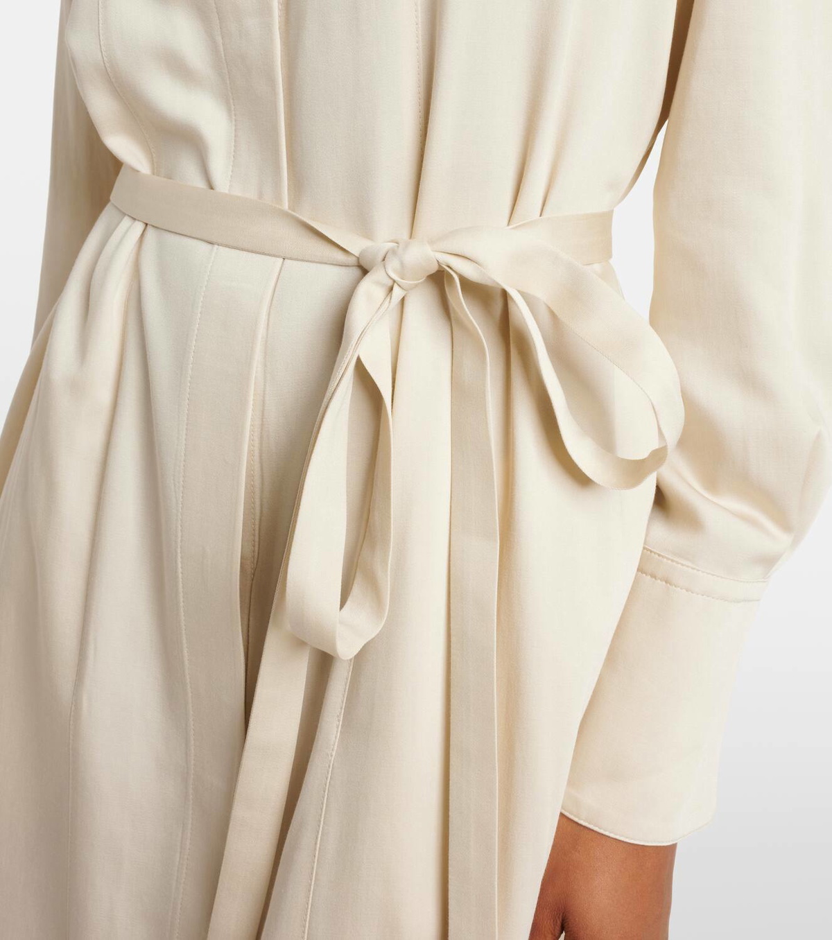 Joseph Rosan belted midi dress