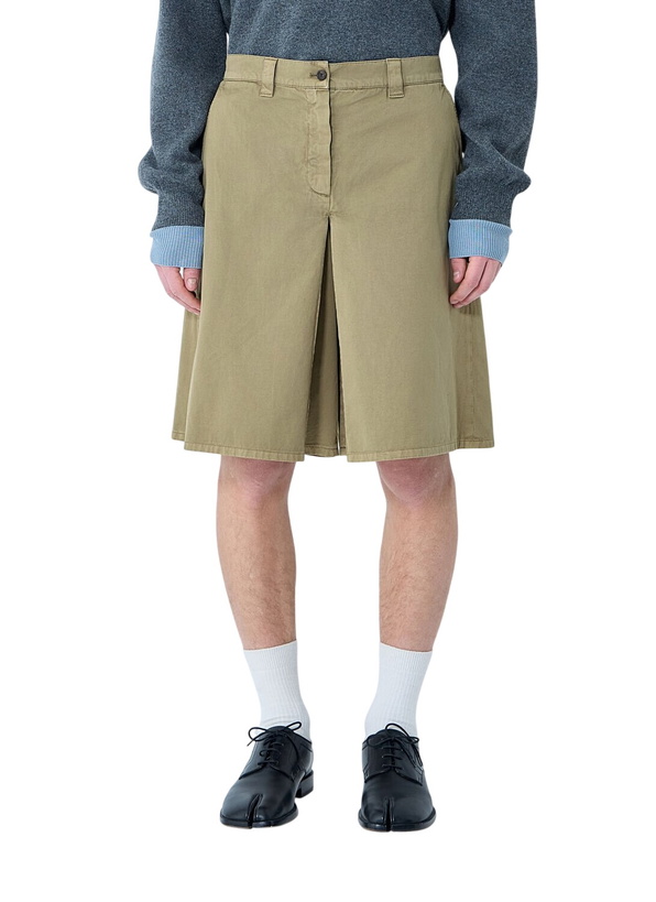 Photo: Miu Miu Garment-Dyed Skirt