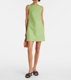 Emilia Wickstead Rifer wool cady minidress