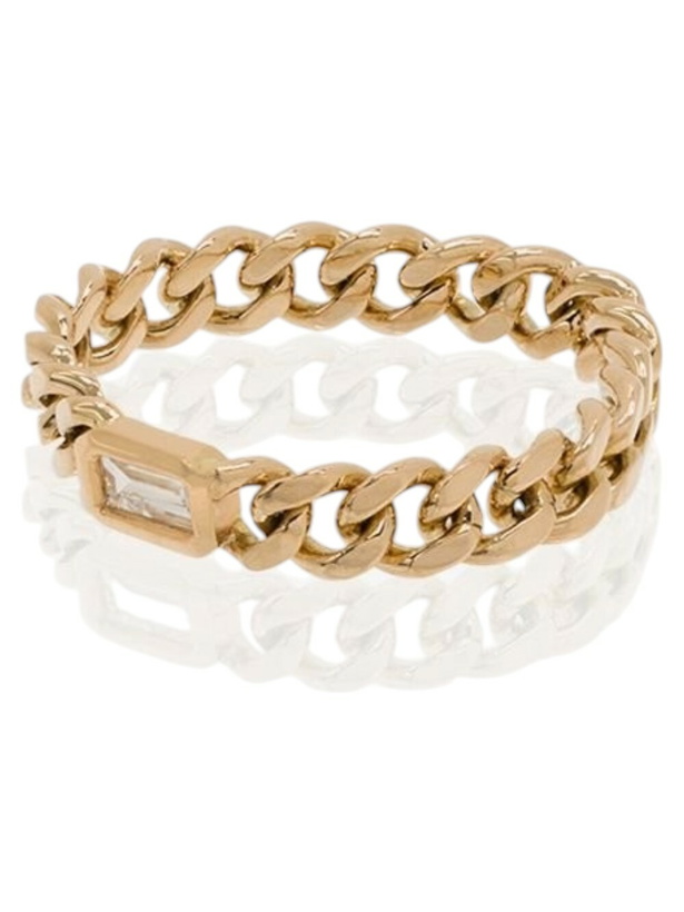 Photo: SHAY 18K Yellow Gold Baby Link Diamond Ring
