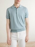 Canali - Cotton Polo Shirt - Blue
