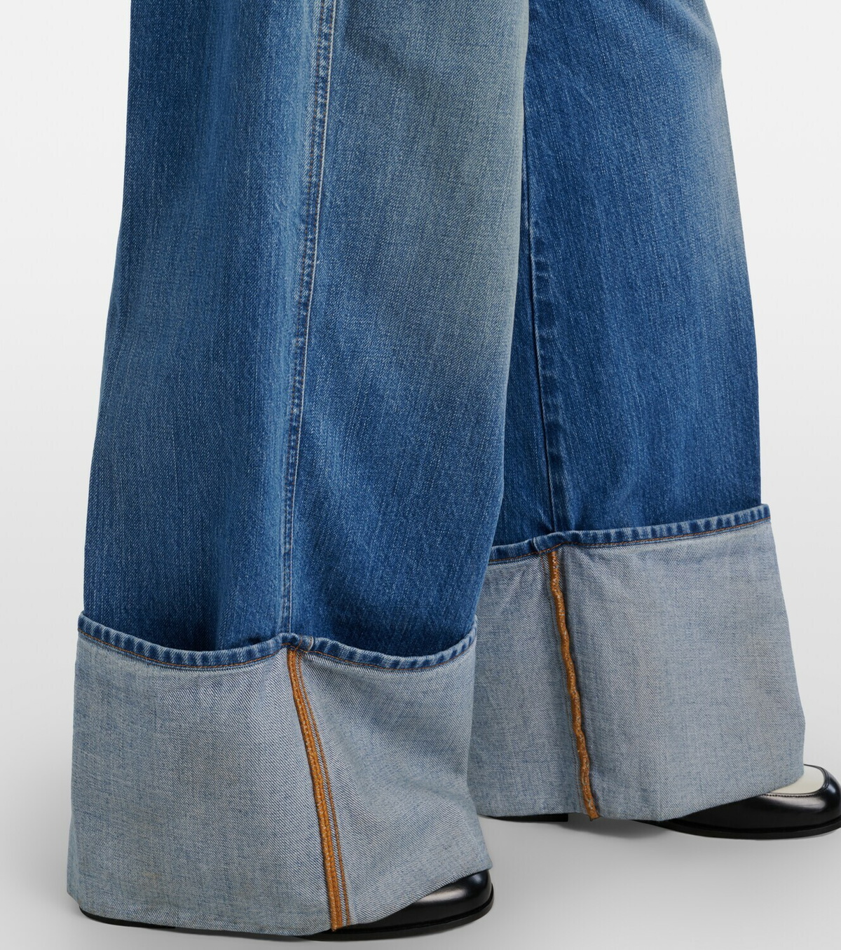 Givenchy Mid-rise wide-leg jeans