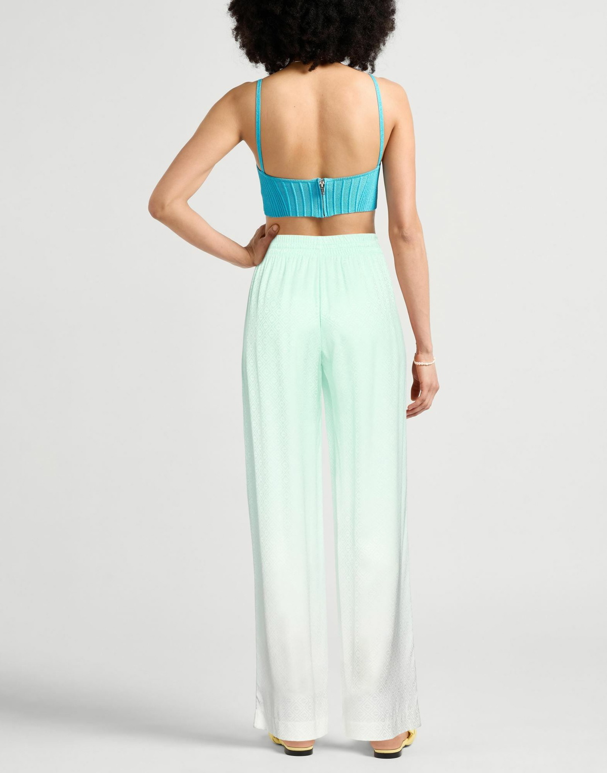 Casablanca Womens Pants Light in Green