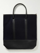 Loro Piana - Beam Small Leather-Trimmed Cashmere Tote Bag