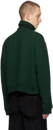 Marni Green Embroidered Sweatshirt