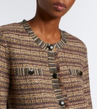 Veronica Beard Sariyah cropped tweed jacket