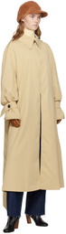 Recto Beige Petunia Trench Coat